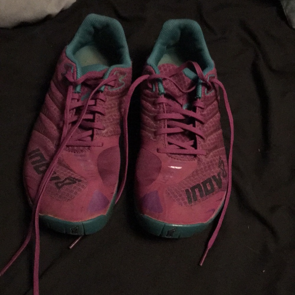 Purple inov sneakers